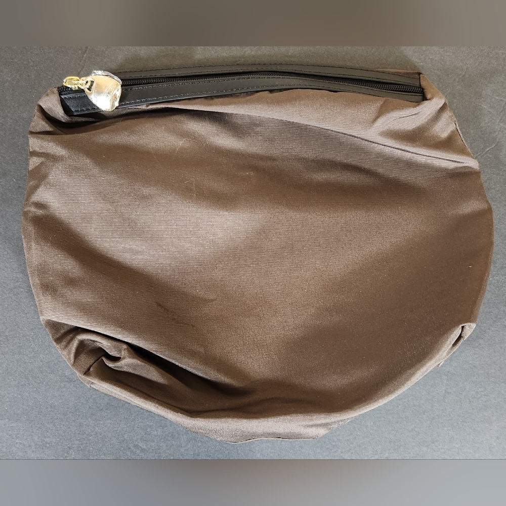 BOSTANTEN Nylon Travel Bag Cosmetics Designer Small‎ Pouch Birch Brown Color New